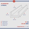 GAL-INDUSTRIAL Aluminium U Profile 20 x 20 x 20 x