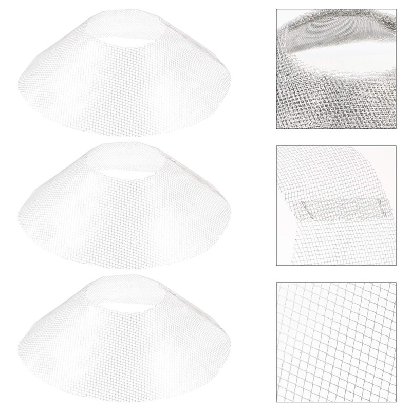 DOITOOL 8.26 Inch Round Range Hood Filter Net Replacement Oil