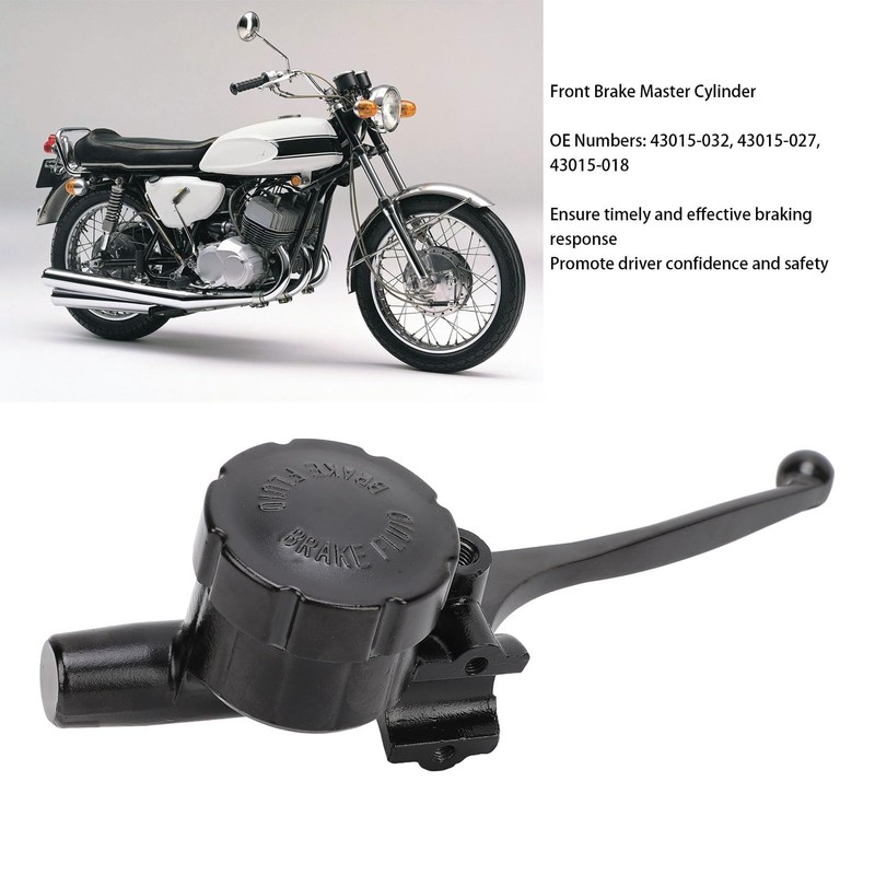 Front Brake Master Cylinder 9/16 Bore, for Kawasaki Motorcycle H-1