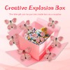 Pink Butterfly Explosion Gift Box 8 Pcs Flying Flying Butterfly
