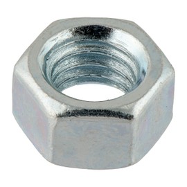 1/2"-13 (100 Pack) Grade 2 Hex Nuts, Coarse Thread, Zinc, Industrial/Commeical Grade ASME B18.2.2 by Makers Bolt