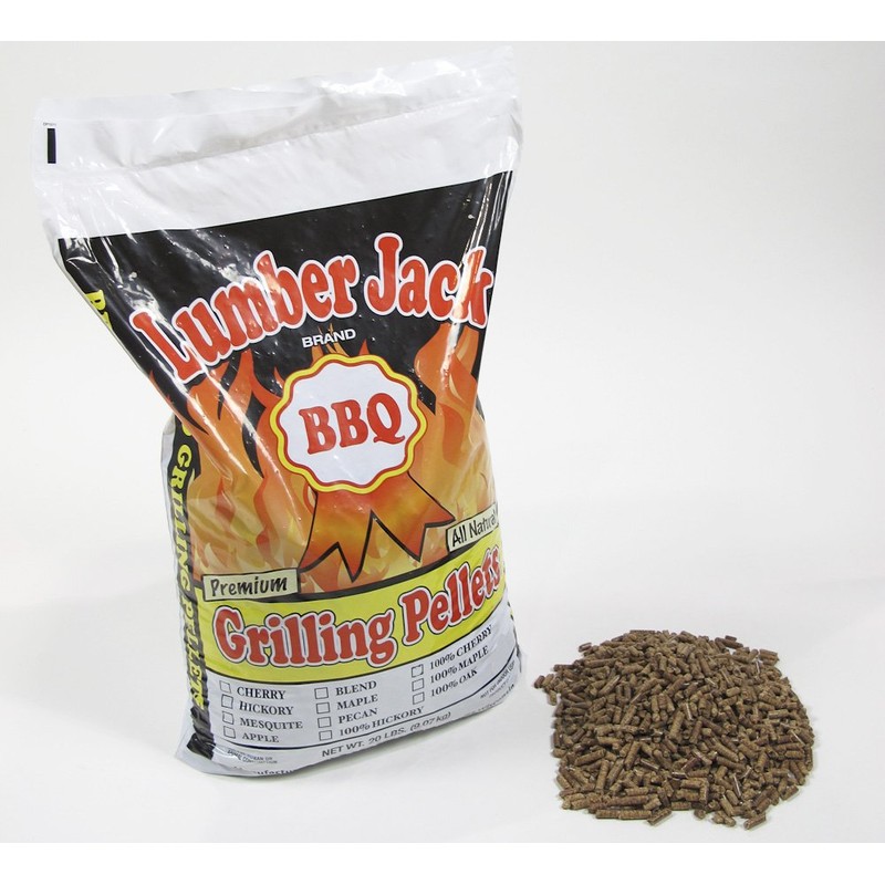 Lumber Jack 20-Pound Bag, 100-Percent Cherry Wood BBQ Grilling Pellets