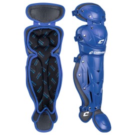 CHAMPRO Optimus Pro Leg Guard - 14.5"" Shin Length, Royal (CG184RY)