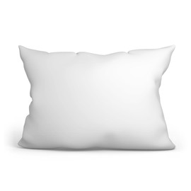 Quilted Pillow, Microfiber Pillow for Allergy Sufferers, Filling Pillow, Bed Pillow, Sleeping Pillow, White Pillow, 40 x 60 cm