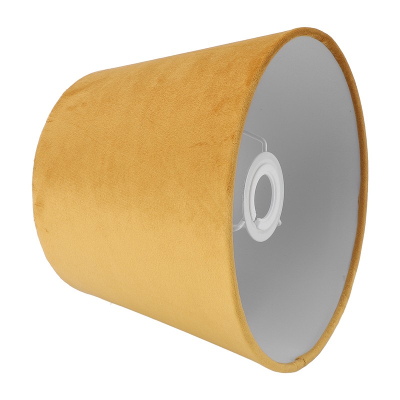 Fabric Lampshade E27 E14 Velvet Conical Decorative Lamp Replacement Shade