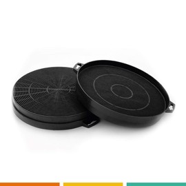FC04-2 Carbon Filter / Activated Carbon Filter for Cooker Hood Suitable for Falmec Type A Cod. 103050102 114162 / Electrolux Universal/Bosch/Siemens/Neff 00353121 / Cooker Hood, Extractor Hood