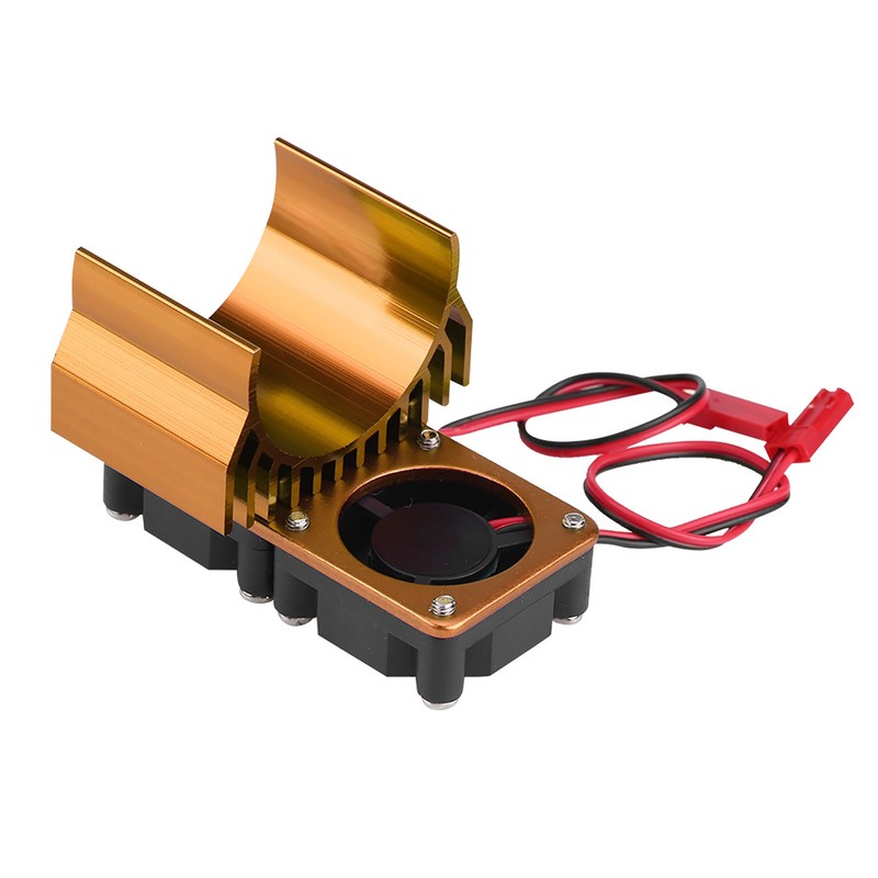 540 / 550 Motor Twin Cooling Fan Heat Sink With