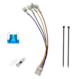 OTORAM 4P Coupler On Optional Power Disconnect Harness with Double Gibosi Applicable Honda Freed GT1 GT2 GT3 GT4 GT5 GT6 GT7 GT8 Vezel e:HEV RV5 RV6