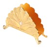 Napkin Holder Classical Metal Peacock Embossed European Style Table Tissue