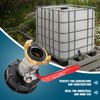 Poppstar IBC Outlet Tap for IBC Container with Geka System