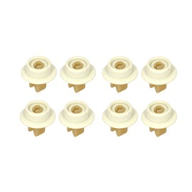 Zanussi Dishwasher Lower Basket Wheels. Genuine part number 50279059005