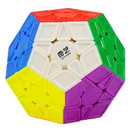 Megaminx Speed Cube, Stickerless 3x3x3 Pentagonal Speed Cube Dodecahedron Magic Cube Puzzle