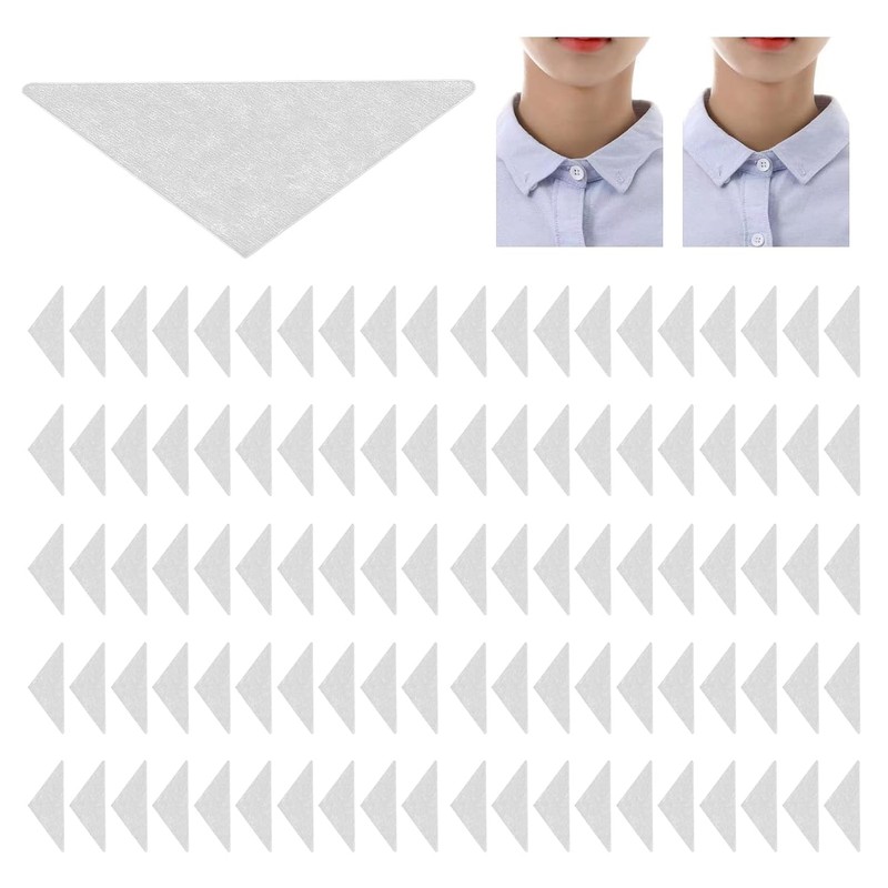 100 Piezas Refuerzo para Cuello de Camisa Hombre Soporte sin
