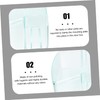 SHINEOFI Detachable Fridge Side Door Organizer Transparent Storage Box for