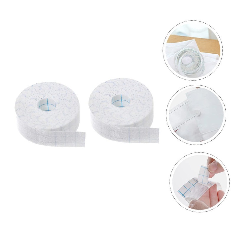 FUNOMOCYA 2rolls Portable Sweat Absorption Stickers White Inner for Hats