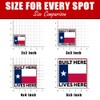 SUNHADO Built Here Lives Here Sticker, Texas State Flag Stickers,
