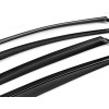 SDZ Front Rear Window Visor Vent Rain Wind Guard Shade