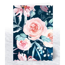 Olivia Samuel 12 x Vintage Floral Blank Note Cards/Notelets/Greeting Cards A6 Premium Folding Cards with Envelopes.