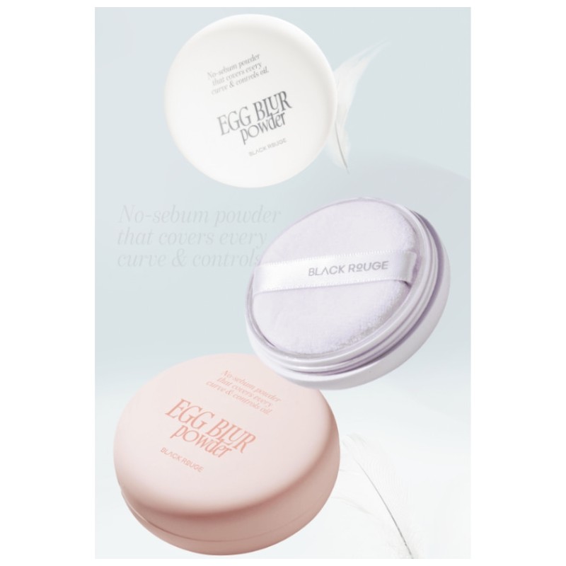 BLACK ROUGE Egg Blur Powder 5g, Shade:EP02 Nu Peach