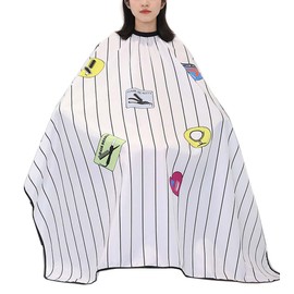 FANCYPUMPKIN Fashion Hairdressing Apron Salon Capes Hair Cutting Smock for Barbershop, #09