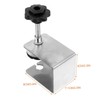 SHINEOFI 4pcs Stainless Steel Drawer Panel Clamps Adjustable Cabinet Installation