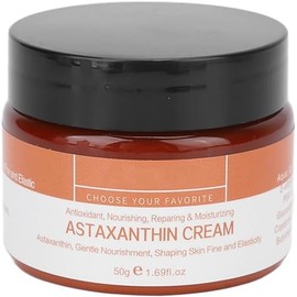 Crema de astaxantina, crema facial antienvejecimiento para reducir los poros para el cuidado de la piel