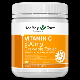 Healthy Care Vitamin C 500mg 300 Tablets
