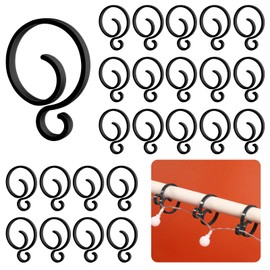 VERSAINSECT ter Clips Christmas Light Clips for Banister Holiday Garland Banister Clips Hanger Hooks for Stockings String Lights Indoor Outdoor Decorations Stair Railing Fence Deck (Green, 100 PCS)