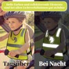 Ourdort Ourdort 2 Stck Warnweste Kinder,Kinderwarnweste fr (3-12 Jahre),Kinder Sicherheitswesten,Atmungsaktive