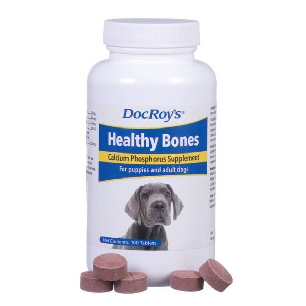 Revival Animal Health Doc Roy's Healthy Bones- Calcium Phosphorus Supplement-
