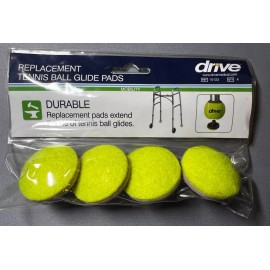 Drive 10123 Replacement Tennis Ball Walker Glides Set of 4  NEW