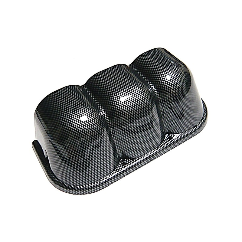 Custom 60 Diameter 3 Row Meter Hood for 2.5 Inch