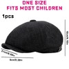 GYTFOG Kids Flat Cap Accessory, Victorian Costume Boys, Flat Cap