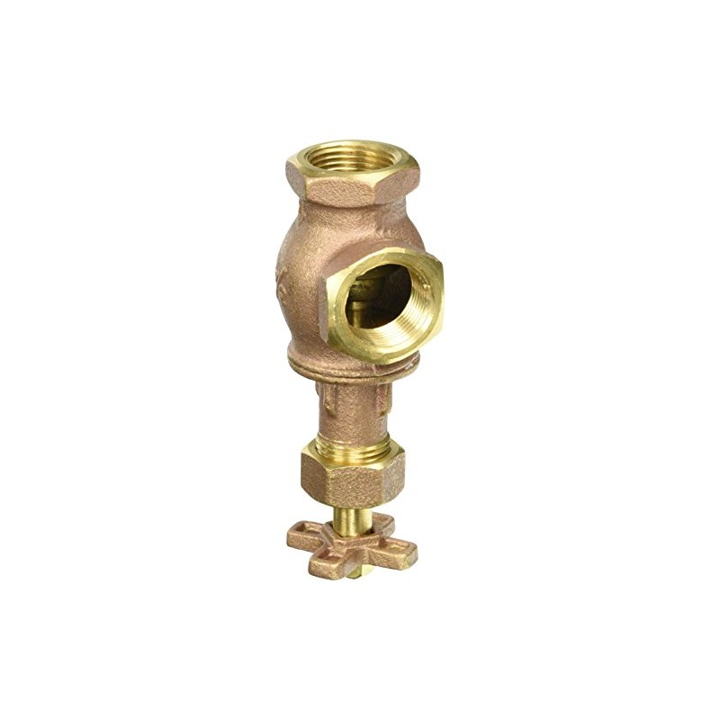 CHAMPION IRRIGATION PD 200RS-075Y Brass Angle Valve, 3/4-Inch, Yellow