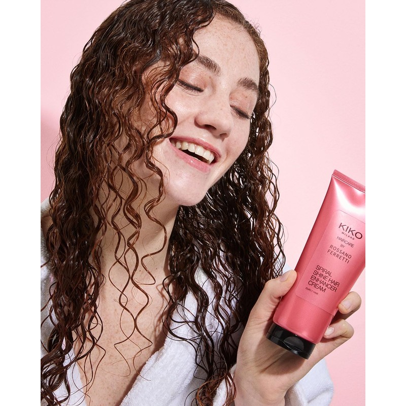 KIKO Milano Spiral Shine Hair Enhancer Cream, Haarcreme Für Bis
