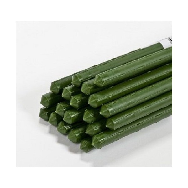 Panacea 84185 2 ft / 24" Green Coated Metal Plant Sturdy Stakes - Quantity 2020