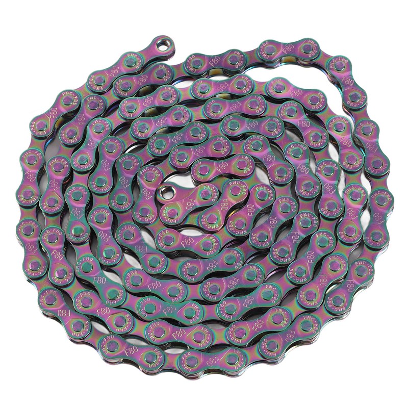 Bike Chain Rust Proof Sensitive Colorful Electroplating 6 7 8