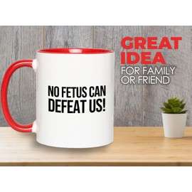 Bubble Hugs Nurse 2Tone Red Mug 11oz - No fetus can - Labor Clinical Certified Nursing Assistant Surgical Emergency Oncology Practitioner