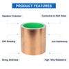 BOMEI PACK Copper Foil Tape,4 Inch x 33 Ft,Wide Roll
