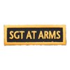 Sgt At Arms Yellow Patch, Club Rank Patches