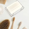 Stainless Steel Wire Bar Soap Dish, Draining Sponge Holder, Countertop
