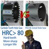 PLG2SUPT 4-1/2 inch Carbide Grit Hole Saw Cutter for Hardy