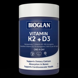 Bioglan Vitamin K2 + D3 Gummies 60 Soft Capsules