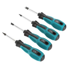 Funngy U Fork Screwdriver,4 PCS Precision Screwdriver Set Magnetic U Screwdriver Multifunctional Repair Tool Anti-Slip Screw Driver Screwdriver Hand Tool Set for Household Appliances Repair