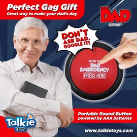 Talkie Toys Products The Dad Button – Funny Talking Button Plays Hilarious Dad Sayings