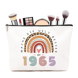 Funny Birthday Gift for Women 60th Birthday Makeup Bag, Gift for 60th Birthday Woman, Practical Gift Idea, Beautiful Design 60th Birthday Woman, 1965