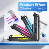 TN-227BK/C/M/Y TN227 High Yield Toner Cartridge 4 Pack Compatible TN227BK