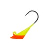 Temorah Shad Darts Jig Heads (Orange/Chartreuse, 1/32 OZ 50PCS)