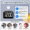 Souhgaue Digital Kitchen Timer - Magnetic Countdown Count Up Timer