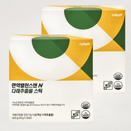 QB& Immune Balance Actinidia extract stick 30 packets / 큐비앤 면역밸런스엔 다래추출물 스틱 30포 X 2개 면역과민반응개선 개별인정형 액상